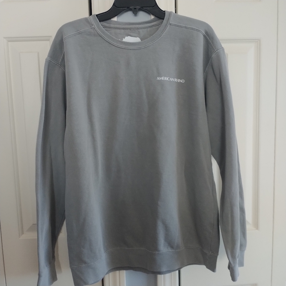 American Rhino Flag Sweatshirt M - Picture 3 of 10